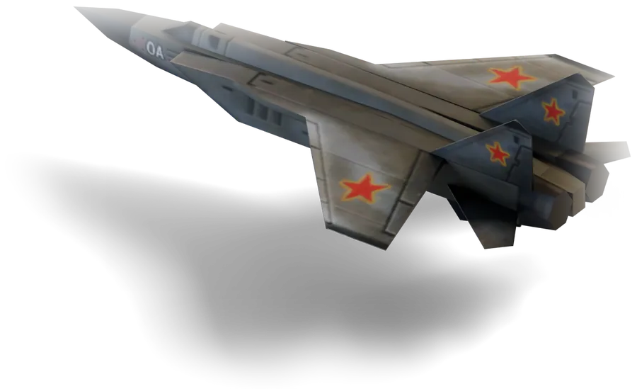 МиГ «Белый тигр» Китая в Project Raptor, модель МиГ-31